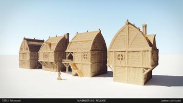 Scenery - Steinhafen - Modest Houses (Code2) beschikbaar voor biedingen