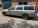 Volvo V70 2.4 140PK Bi-fuel 2003 Beige, Auto's, Volvo, Voorwielaandrijving, 1800 kg, Beige, Centrale vergrendeling