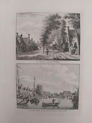 352-353 / Dorp Langweer en De Joure langs de kolk te zien beschikbaar voor biedingen