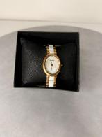 Rodania Dames Horloge in Goud met Wit, Sieraden, Tassen en Uiterlijk, Horloges | Dames, Ophalen of Verzenden, Zo goed als nieuw