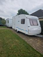 Caravelair caravan 4meter, Treinzit, Particulier, 500 - 750 kg, Omvormbare zithoek