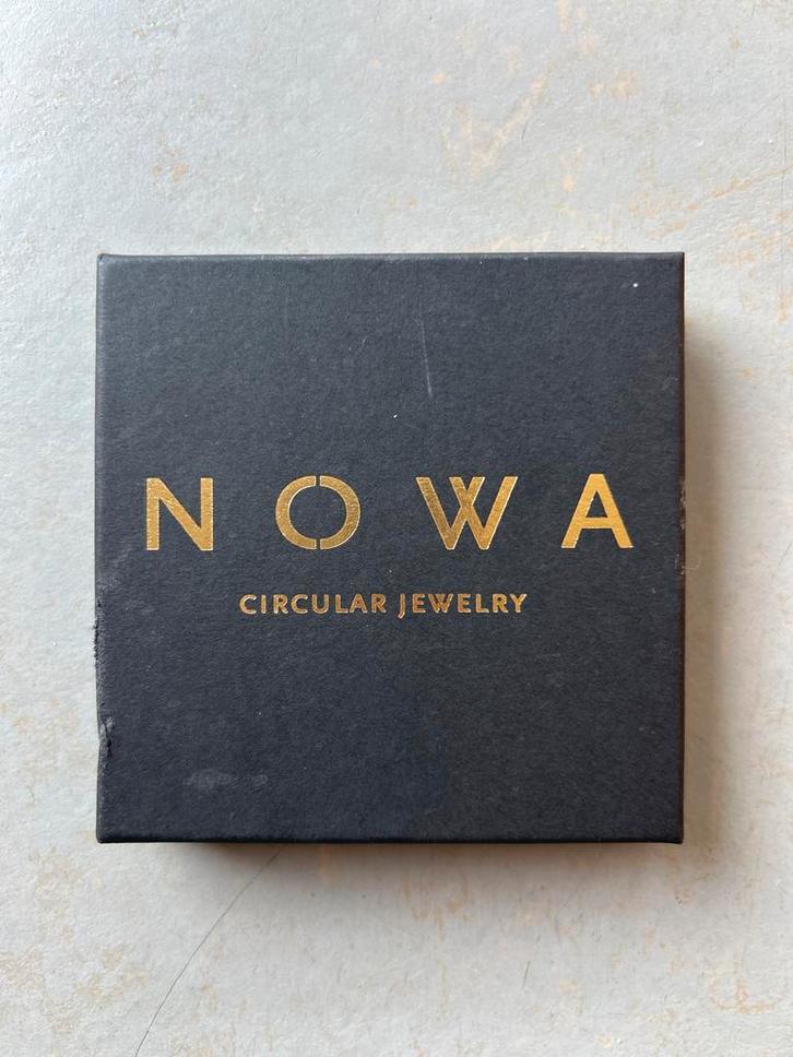 Nowa armband - Solid as a block roomwit goud, Sieraden, Tassen en Uiterlijk, Armbanden, Nieuw, Goud, Wit, Ophalen of Verzenden