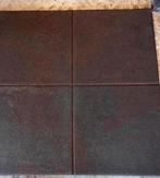 Rubberen tegels matten 4cm dik speeltoestel stal ed ruim 7m2, Overige typen, Gebruikt, Ophalen, Rubber