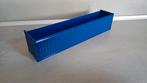 Herpa 40ft open top container donker blauw, Ophalen of Verzenden, Zo goed als nieuw, Bus of Vrachtwagen, Herpa