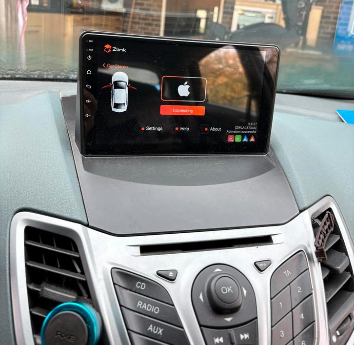 Davilon carplay autoradio Ford Fiesta, Auto diversen, Autoradio's, Zo goed als nieuw, Ophalen of Verzenden