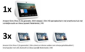Amazon echo show beschikbaar voor biedingen