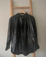 Leren jasje Zara, Maat 38/40 (M), Zwart, Ophalen of Verzenden, Zo goed als nieuw