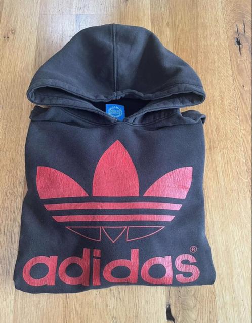 Adidas Hoodie, Kleding | Heren, Truien en Vesten, Zo goed als nieuw, Maat 52/54 (L), Zwart, Ophalen of Verzenden