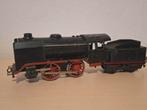 Marklin uurwerk locomotief spoor 0 zwart, Antiek en Kunst, Antiek | Speelgoed, Ophalen of Verzenden