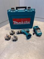 Makita Boormachine Schroefmachine Set - 12V met 3 Accu's, Gebruikt, Variabele snelheid, Ophalen of Verzenden, Boor- en Schroefmachine