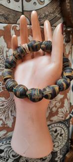 Antieke  etnische berber armband met krobo kralen., Ophalen of Verzenden, Overige materialen, Armband
