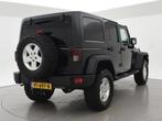 Jeep Wrangler 2.8 CRD 200 PK SPORT AUT. 4X4 GRIJS KENTEKEN +, Auto's, Automaat, Euro 5, Stof, Zwart