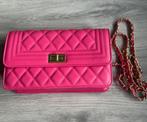 Nieuwe Roze Schoudertas met Gouden Ketting, Verzenden, Nieuw, Roze, Schoudertasje