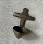 wo1 - Britse klem en beschermkap voor 18 Pdr - wijwatervatje, Ophalen of Verzenden, Landmacht, Engeland, Kunstobject