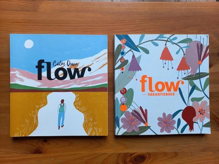 Zomerboek Flow 2020 en 2021, apart of samen, Boeken, Tijdschriften en Kranten, Gelezen, Ophalen of Verzenden