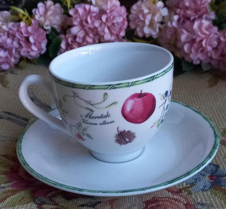 Mooi kerstkopje met schotel, december 2008, Janneke Brinkman, Diversen, Kerst, Nieuw, Ophalen of Verzenden