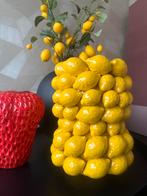 Citroen Vaas / Pot Des Pots L geel, Huis en Inrichting, Woonaccessoires | Vazen, Ophalen, Geel, Aardewerk of Porselein, Zo goed als nieuw