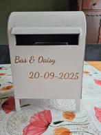 Bruiloft Enveloppen Brievenbus - Gepersonaliseerd, Hobby en Vrije tijd, Feestartikelen, Ophalen of Verzenden, Zo goed als nieuw