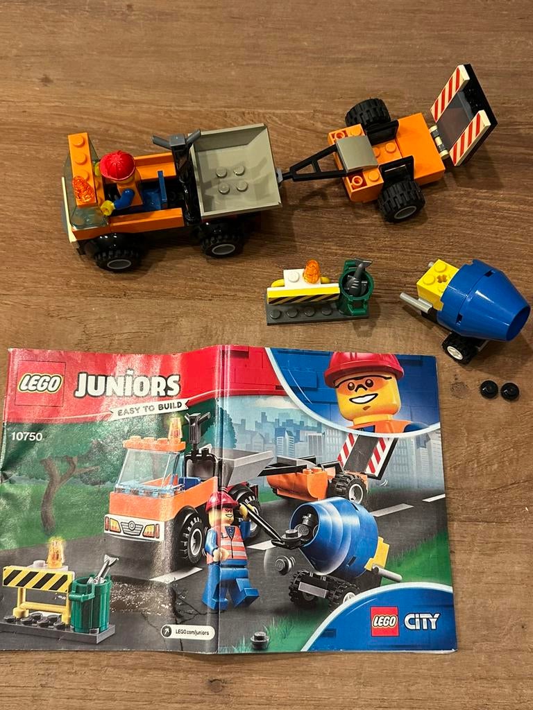 Lego juniors reparatiewagen, Ophalen of Verzenden, Zo goed als nieuw, Complete set, Lego