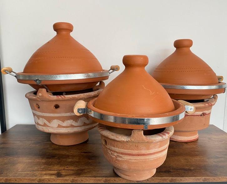 Tajine majmar bbq marokkaanse keuken, Huis en Inrichting, Keuken | Potten en Pannen, Nieuw, Kookpan of Snelkookpan, Overige materialen