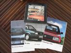 Folders VW Jetta 1986/1989/Folder VW Passat 1988/VW Diesels, Ophalen of Verzenden, Gelezen, Volkswagen
