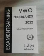 VWO Nederlands 2022 - Examentraining, Ophalen of Verzenden, Nieuw, VWO, Nederlands