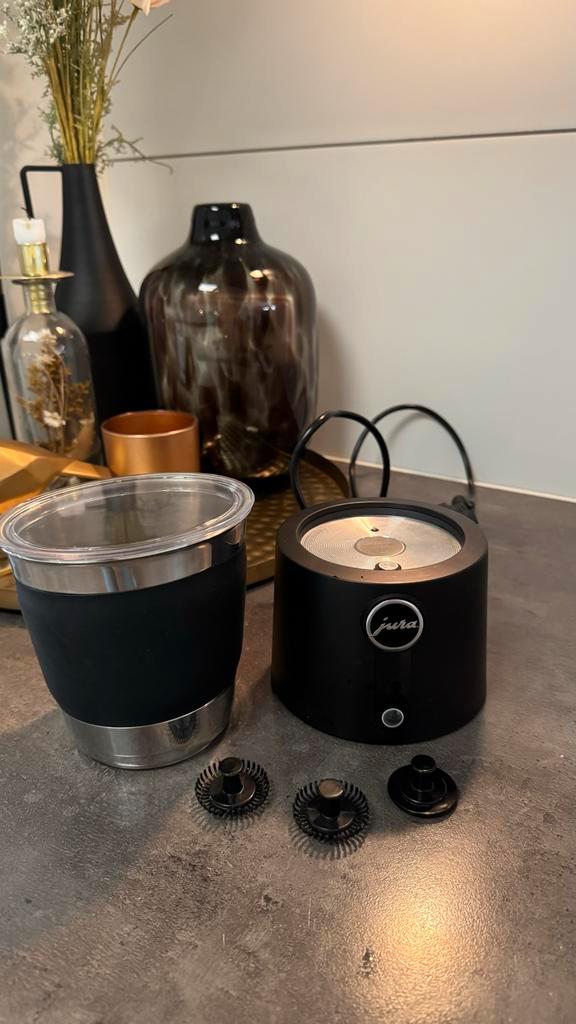 Jura Melkopschuimer - Perfecte Latte Macchiato!, Witgoed en Apparatuur, Melkopschuimers, Zo goed als nieuw, Elektrische melkopschuimer