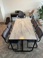 Luxe Marmeren Eettafel - 6-8 persoons - Nieuwstaat, Huis en Inrichting, Tafels | Eettafels, Ophalen, Nieuw, 50 tot 100 cm, Vijf personen of meer