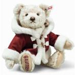 2023 Steiff 007507 Kris Teddy Kerst, 31cm, Info@steiff.com, Steiff, Steiff, Stoffen beer