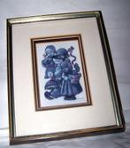 Origineel Hummel 3d tekening in lijst. 27x22cm. Izgs., Ophalen of Verzenden