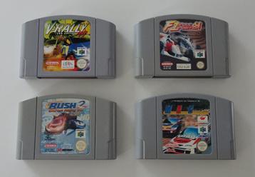 4 Race Spellen voor Nintendo 64 beschikbaar voor biedingen