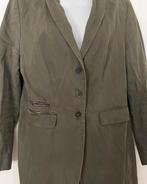 Far Hills legergroen lang jasje maat 42[dm], Maat 42/44 (L), Ophalen of Verzenden, Zo goed als nieuw, Jasje