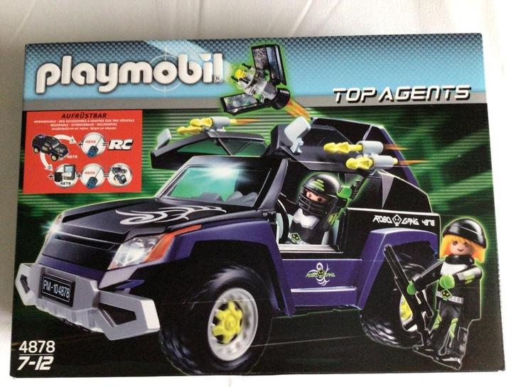 Playmobil 4878 - Top Agents Robo-gangster Terreinwagen nieuw, Kinderen en Baby's, Speelgoed | Playmobil, Nieuw, Complete set, Verzenden