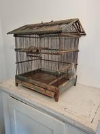 Brocante oude Vogelkooi met Karakter. Ophalen voor 49,- €., Ophalen of Verzenden