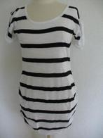 H&M t- shirt jurk tuniek wit zwart streep maat 40 - nieuw -, Kleding | Dames, T-shirts, Nieuw, Maat 38/40 (M), H&M, Ophalen of Verzenden