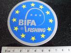 sticker bifa fishing logo hengelsport, Verzenden, Zo goed als nieuw, Merk