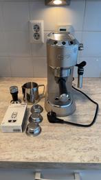 Delonghi Dedica Espressomachine, Witgoed en Apparatuur, Koffiezetapparaten, Afneembaar waterreservoir, Gebruikt, Espresso apparaat