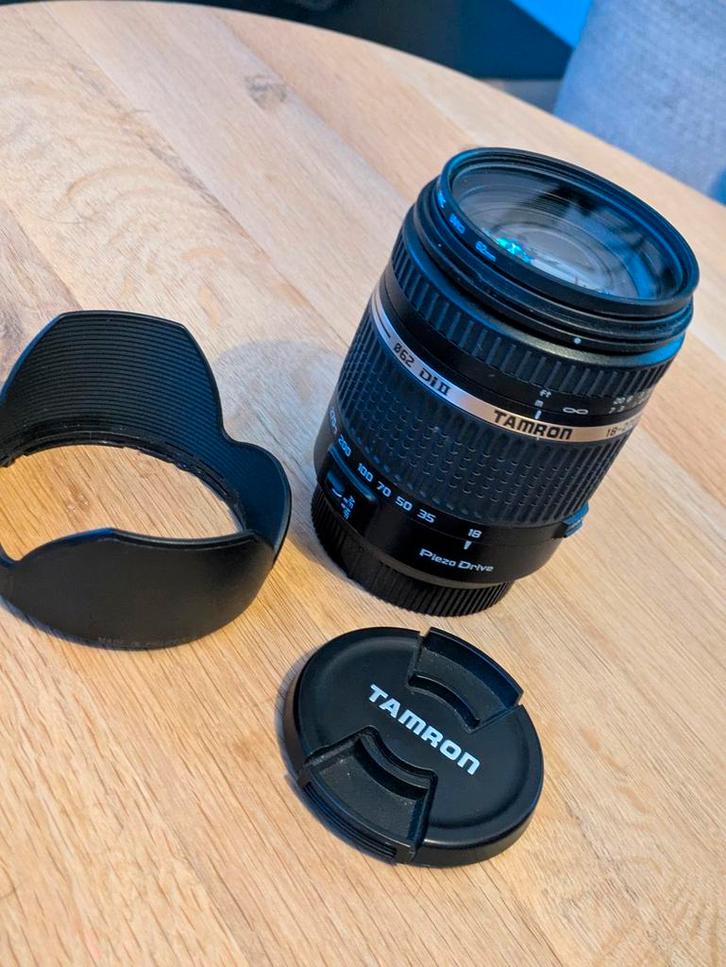 Tamron 18-270mm Sony + Hoya UV filter, Audio, Tv en Foto, Fotografie | Lenzen en Objectieven, Gebruikt, Telelens, Zoom, Ophalen of Verzenden