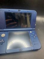 Nintendo new 3DS XL Blauw, Spelcomputers en Games, Spelcomputers | Nintendo 2DS en 3DS, Gebruikt, Lenn hodes, Ophalen of Verzenden