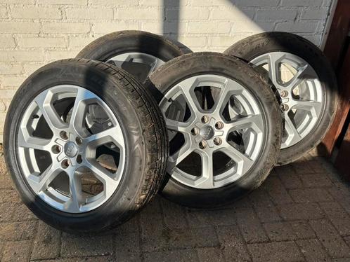 Velgen Audi 17 inch 5x112 met zomerbanden, Auto diversen, Autosport-onderdelen, Gebruikt, Ophalen