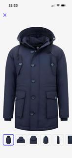 Tony Backer Gewatteerde jas heren met capuchon, Ophalen of Verzenden, Zo goed als nieuw, Maat 48/50 (M), Zwart