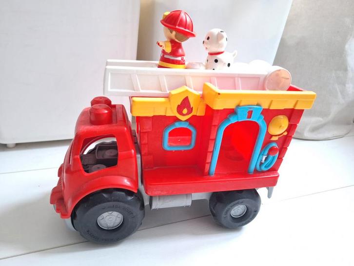 Mega Bloks Brandweerauto - Bouwplezier!, Kinderen en Baby's, Speelgoed | Speelgoedvoertuigen, Gebruikt, Ophalen of Verzenden