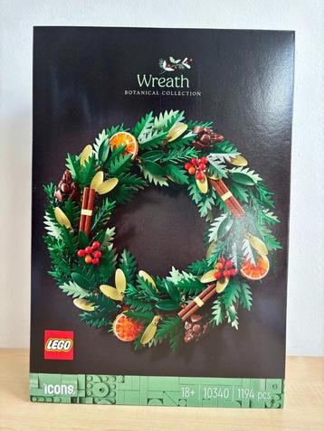 Lego Botanicals 10340 Wreath beschikbaar voor biedingen