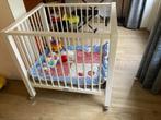 Witte baby box, Kinderen en Baby's, Boxen, Ophalen, Gebruikt, Rechthoekig, In hoogte verstelbaar