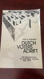 Dutch voters adrift - Rudy B. Andeweg, Ophalen of Verzenden, Alpha