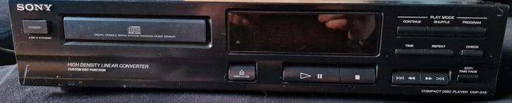 Sony CDP-212 CD-speler, Audio, Tv en Foto, Cd-spelers, Gebruikt, Sony, Ophalen of Verzenden