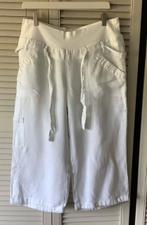 Linnen positie kuitbroek van Mamalicious, Kleding | Dames, Positiekleding, Ophalen, Wit, Mamalicious, Maat 42/44 (L)