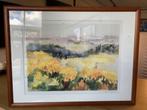 Aquarel van Utte S Mertens, Antiek en Kunst, Kunst | Schilderijen | Klassiek, Ophalen