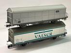 ** ROCO ** 2 Goederenwagens ** SBB **, Hobby en Vrije tijd, Modeltreinen | H0, Gelijkstroom, Wagon, Ophalen of Verzenden, Zo goed als nieuw
