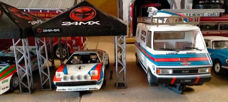 Slot car Rally tent carrera scalextric ninco, Kinderen en Baby's, Speelgoed | Racebanen, Nieuw, Onderdelen, Ophalen of Verzenden